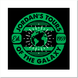 Jordan's Galaxy Tours Posters and Art